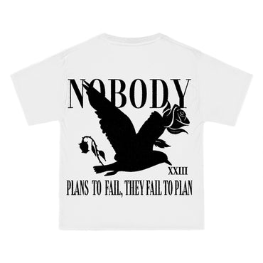 NOBODY PLANS TO FAIL - PUFF PRINT (LIMITED EDITION)